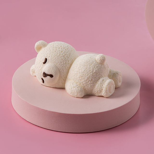 小熊形原味芝士蛋糕