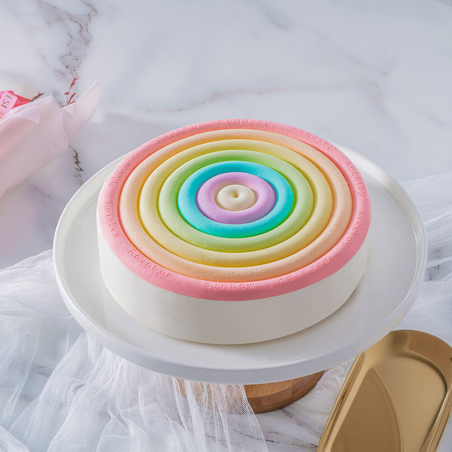 彩虹奶酪蛋糕