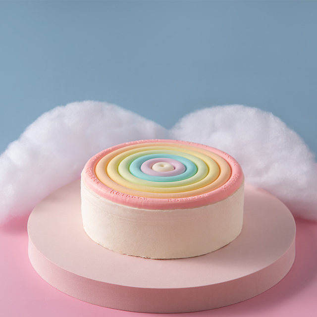 彩虹芝士蛋糕6寸