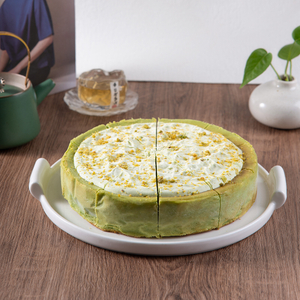 巴斯克开心果芝士蛋糕