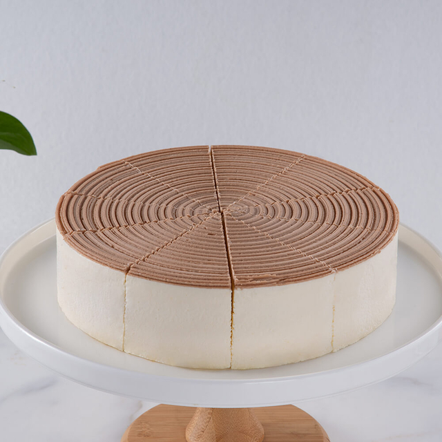 朗姆酒栗子慕斯蛋糕