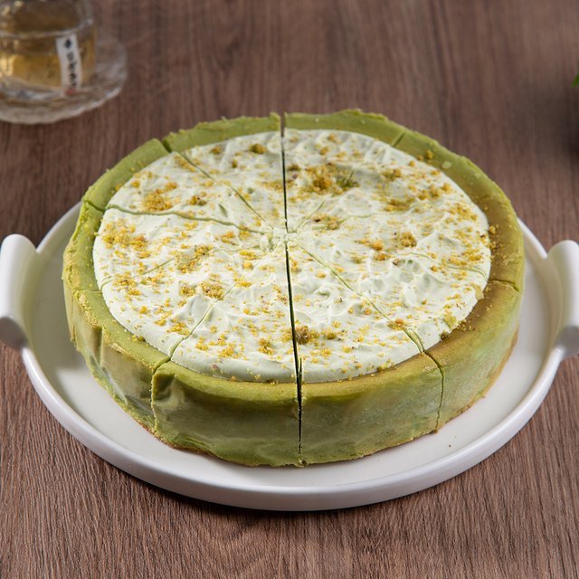 巴斯克开心果芝士蛋糕