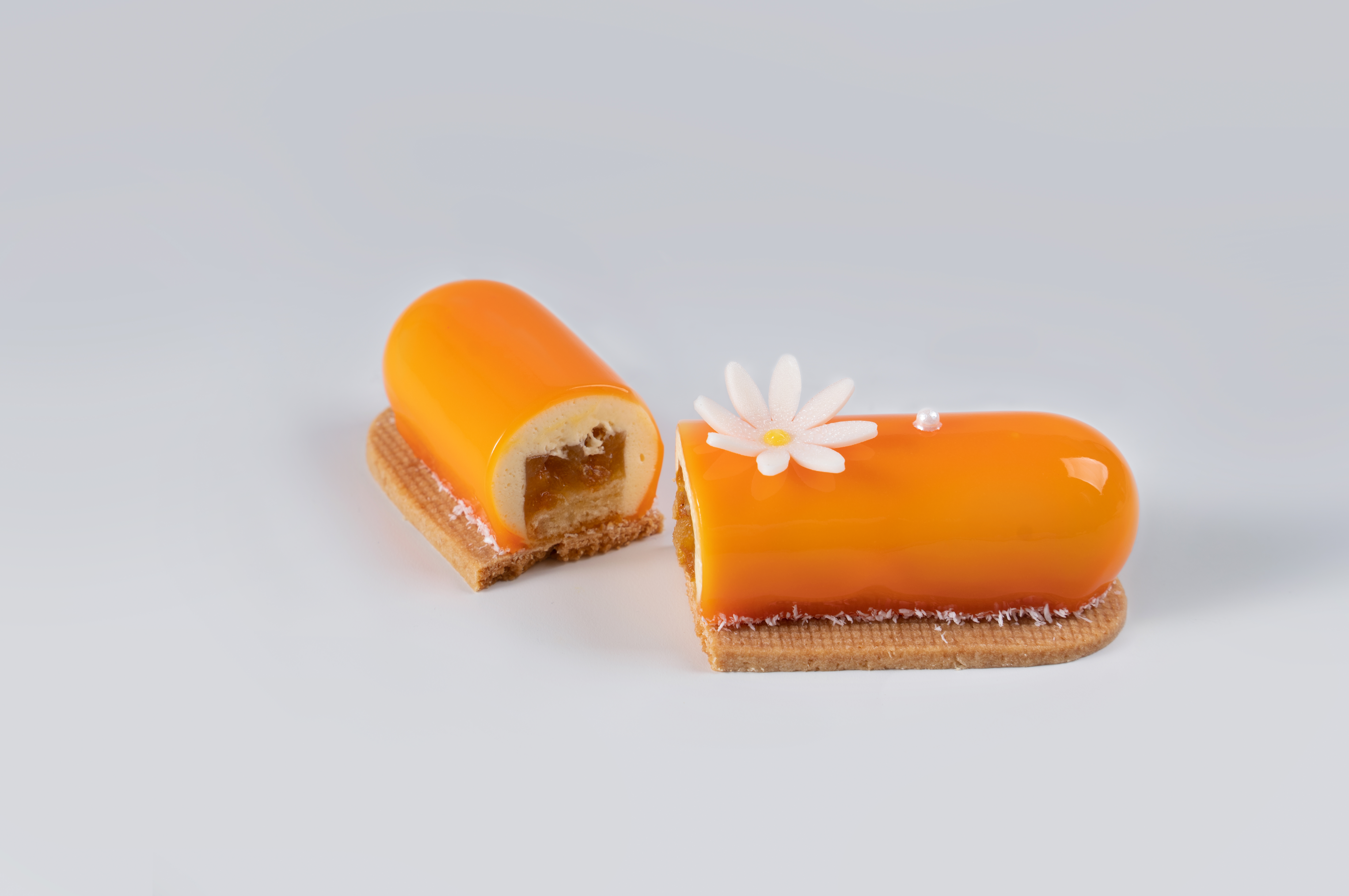 橙秋梓树慕斯蛋糕