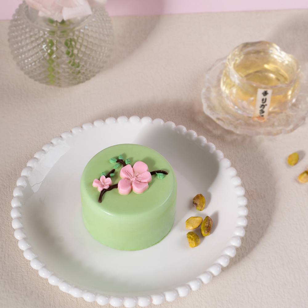 桃花姬慕斯蛋糕