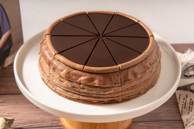 巧克力千层蛋糕