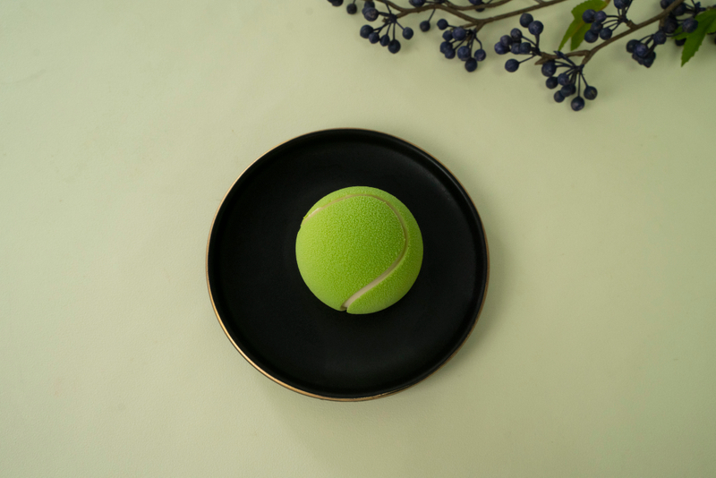 圓形網球慕斯蛋糕