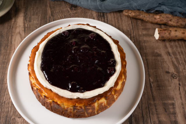 山藥巴斯克芝士蛋糕