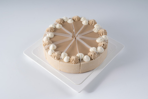 Bolo Mousse De Coco Cru Com Leite