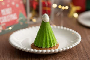 圣诞树慕斯蛋糕