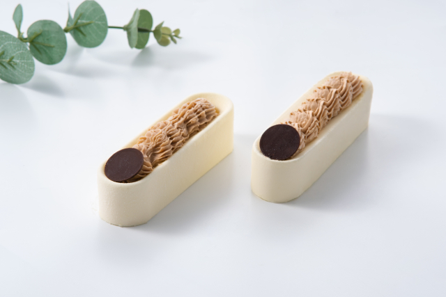 轻盈栗子慕斯蛋糕