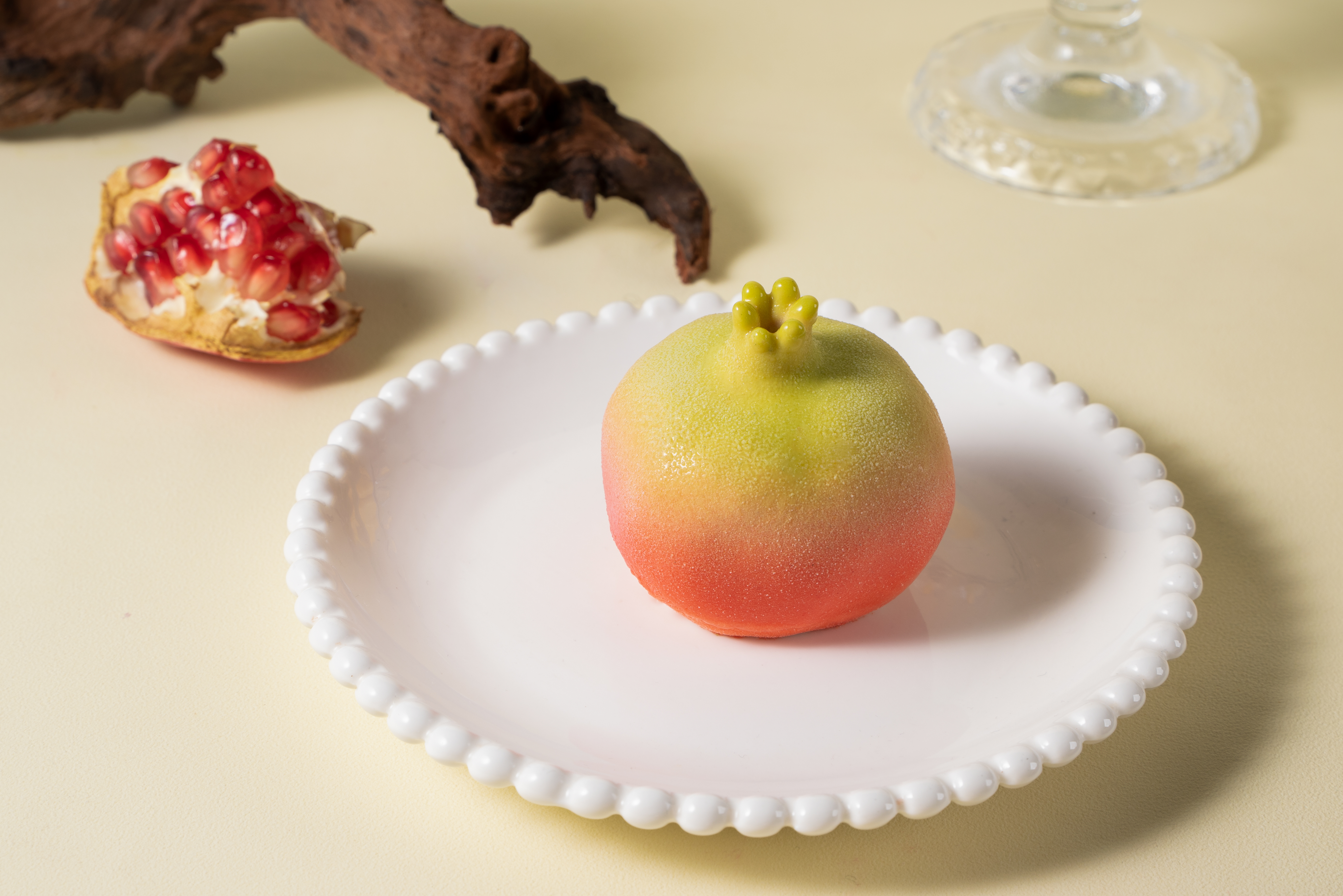 精緻石榴慕斯�