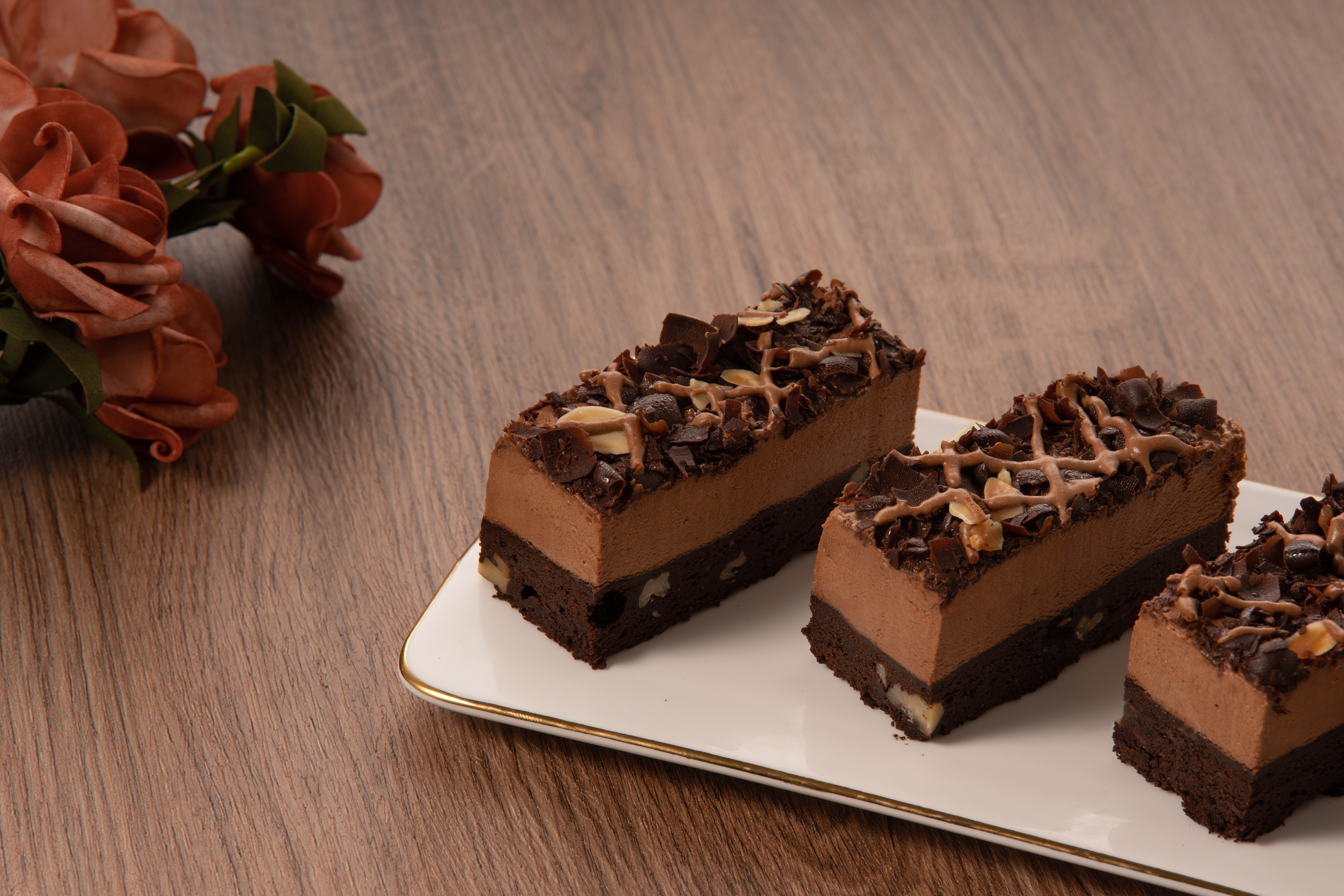 巧克力布朗尼慕斯蛋糕