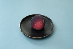 圓形紫色星球慕斯蛋糕