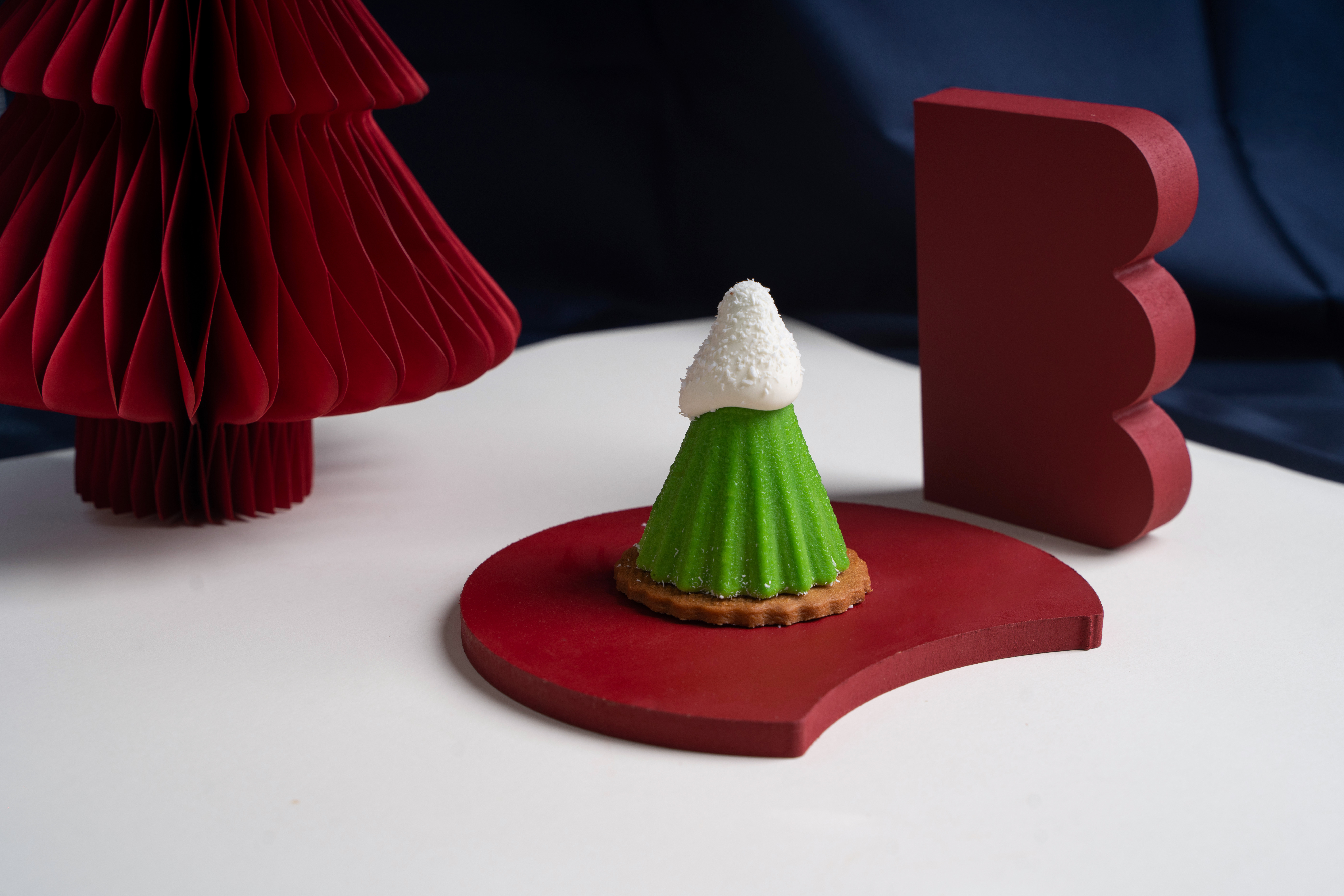 圣诞树慕斯蛋糕