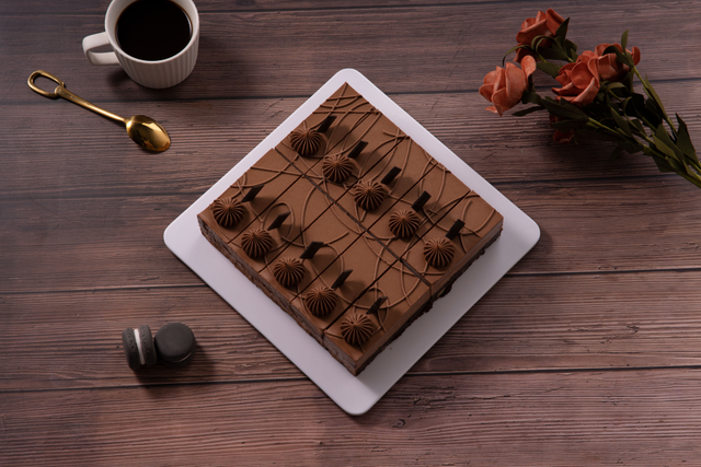 经典核桃布朗尼蛋糕